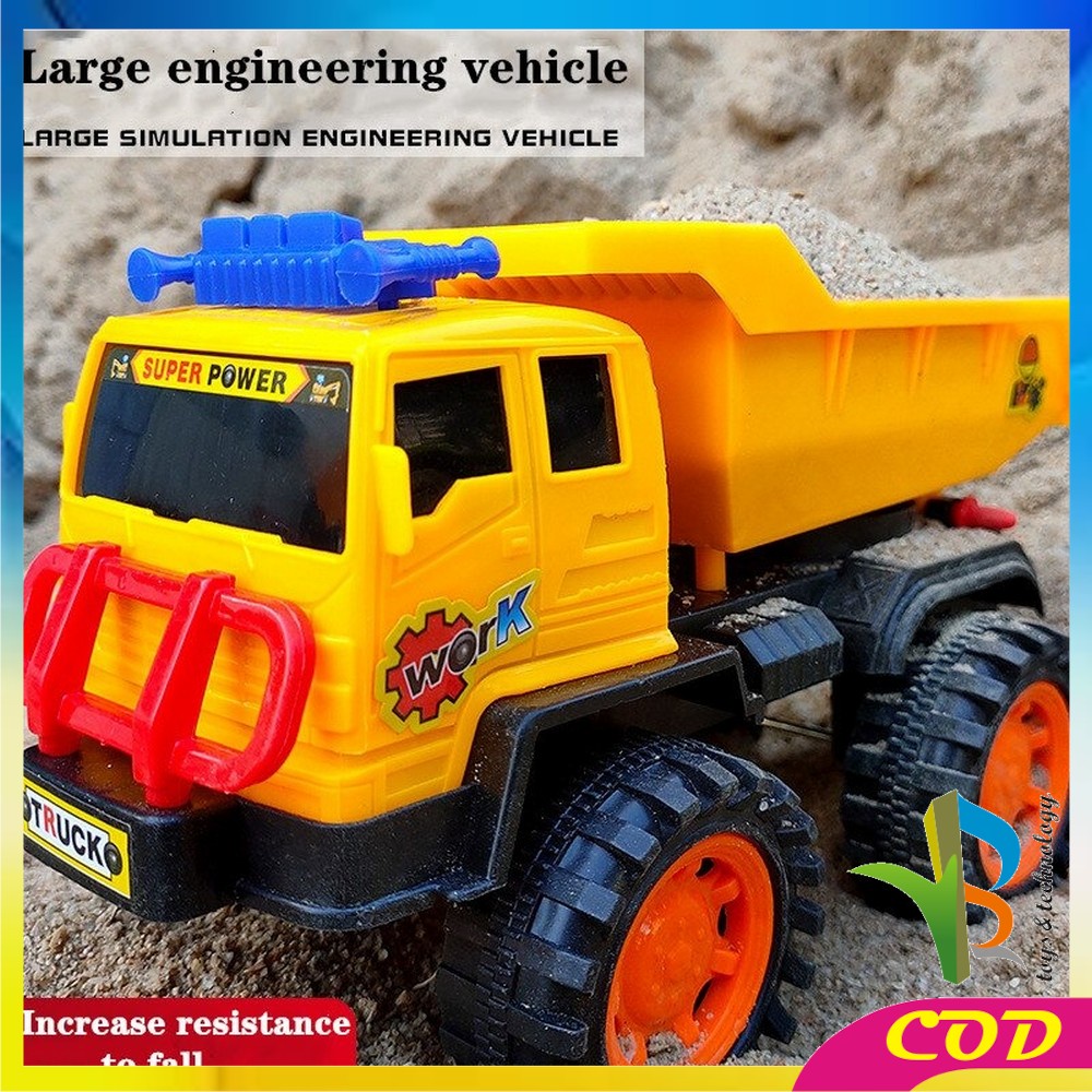 RB-M188 Mainan Anak Mobil Mobilan Truk Besar Mainan Truk Pasir Dump Truck / Mobil Beko Excavator