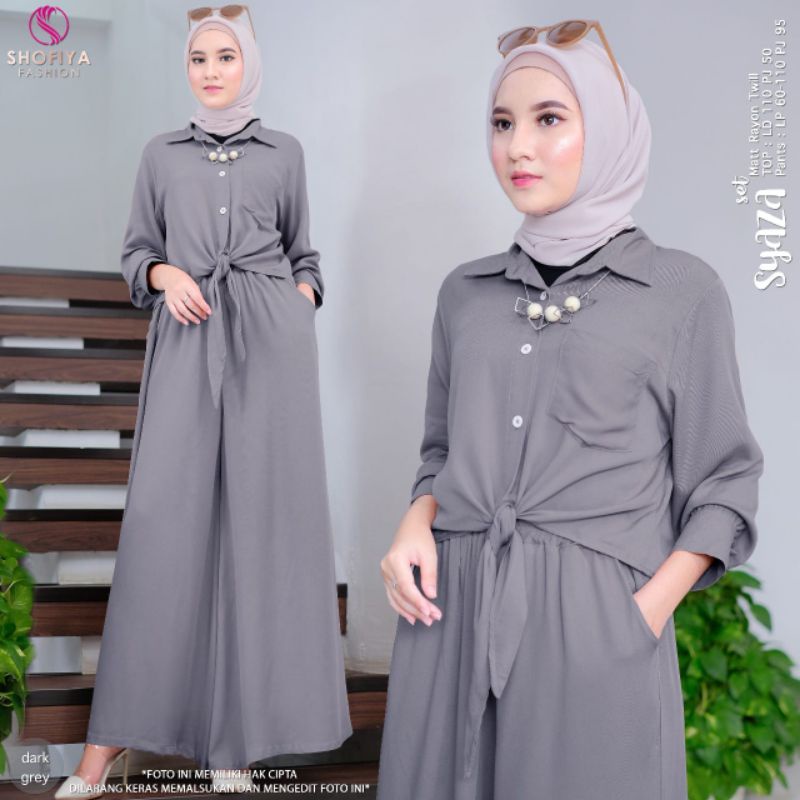 SYAZA SET ORI SHOFIYA | Rayon Twil Premium