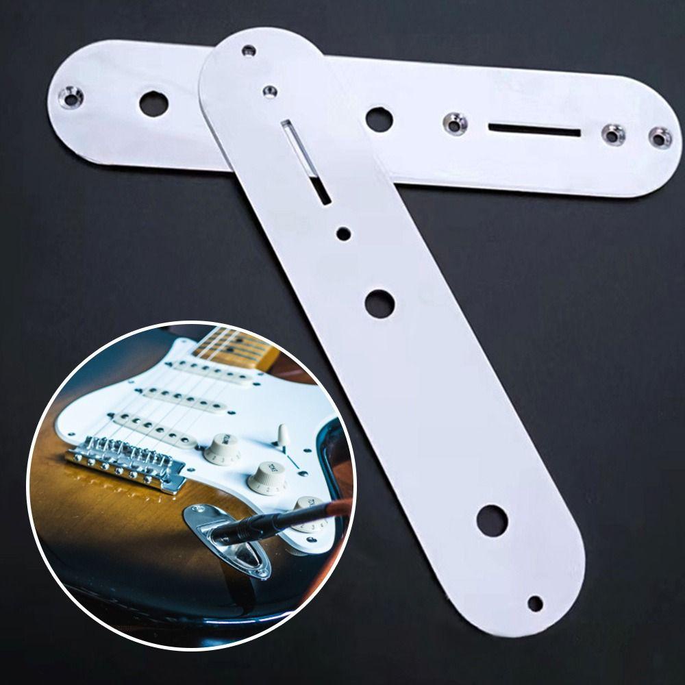 TOP Papan Sirkuit Lurus Bagian Gitar Harness Saklar Knob Plat Perakitan TL Gitar Listrik