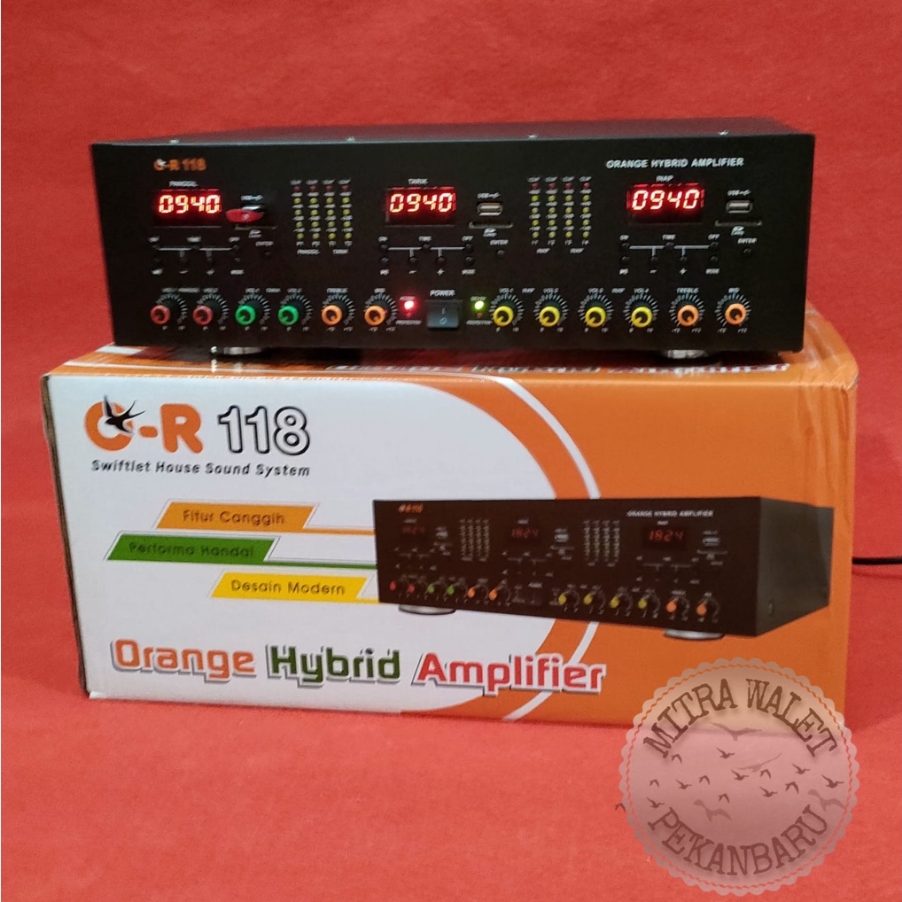 AMPLI WALET O-R 118 Orange hybrid Amplifier