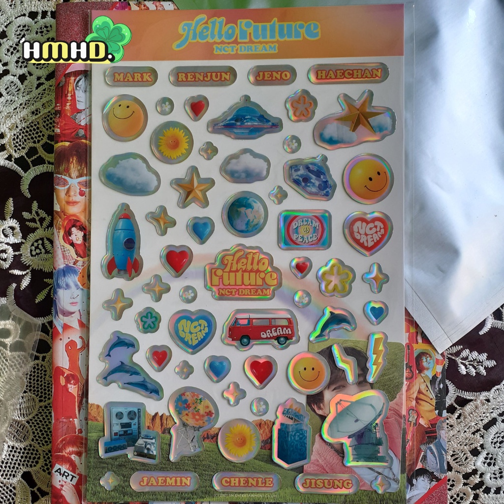 [SEALED] JENO EPOXY STICKER MD HELLO FUTURE