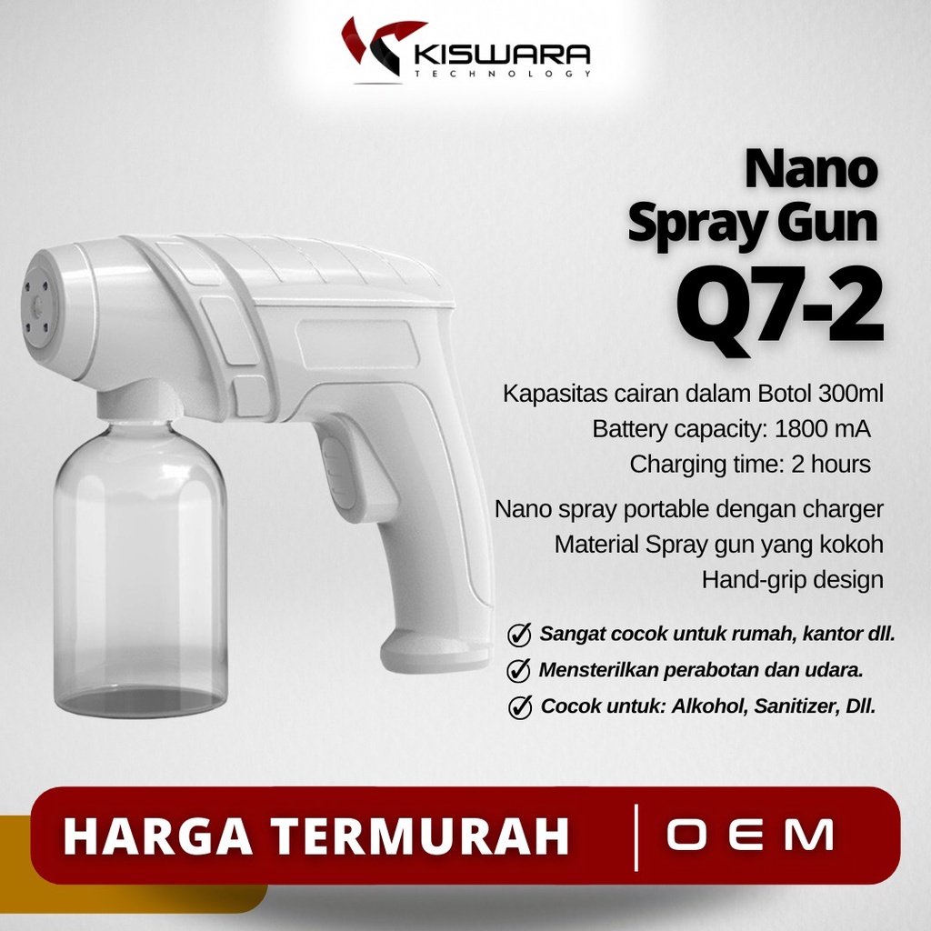 Nano Spray Disinfection Gun Wireless Q7-2