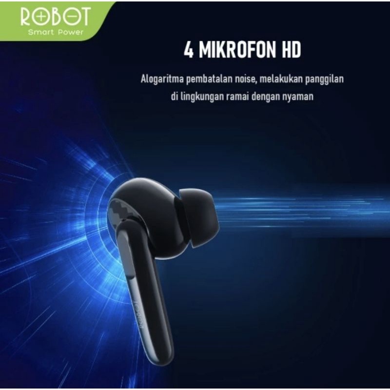 Robot Airbuds T40NC In Ear TWS Bluetooth Earphone