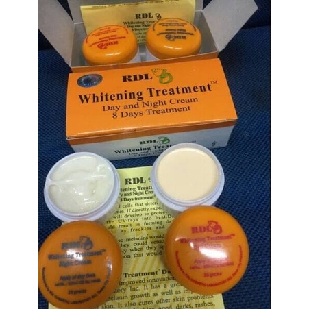 Cream RDL 8 days/ Krim Pemutih Siang dan Malam (1 set)