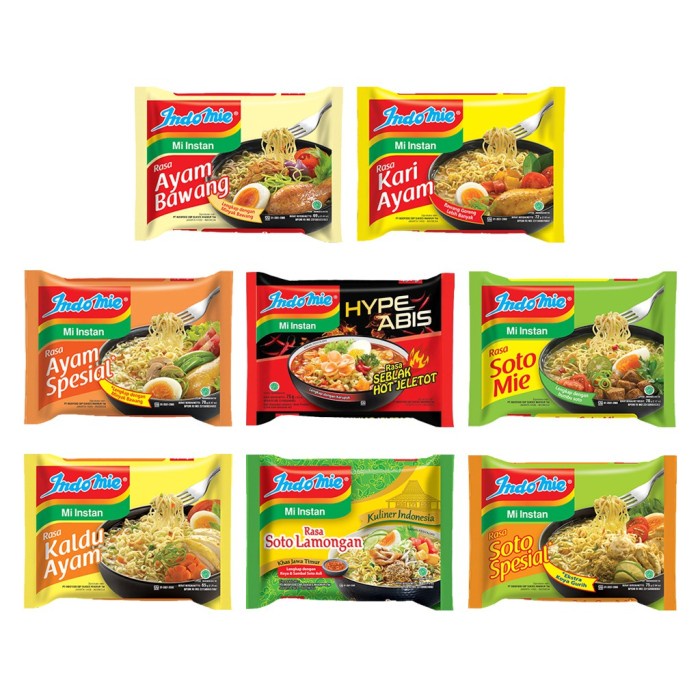 

Indomie KUAH 1 bungkus Rasa