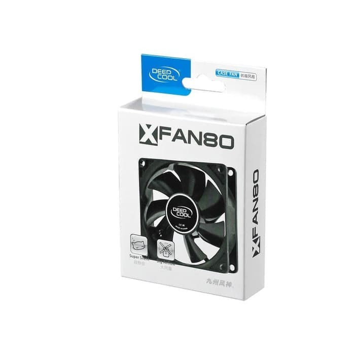 DEEPCOOL CASING  XFAN 80 KIPAS FAN 8CM 80MM CASING CASE COOLER PC DEEP COOL