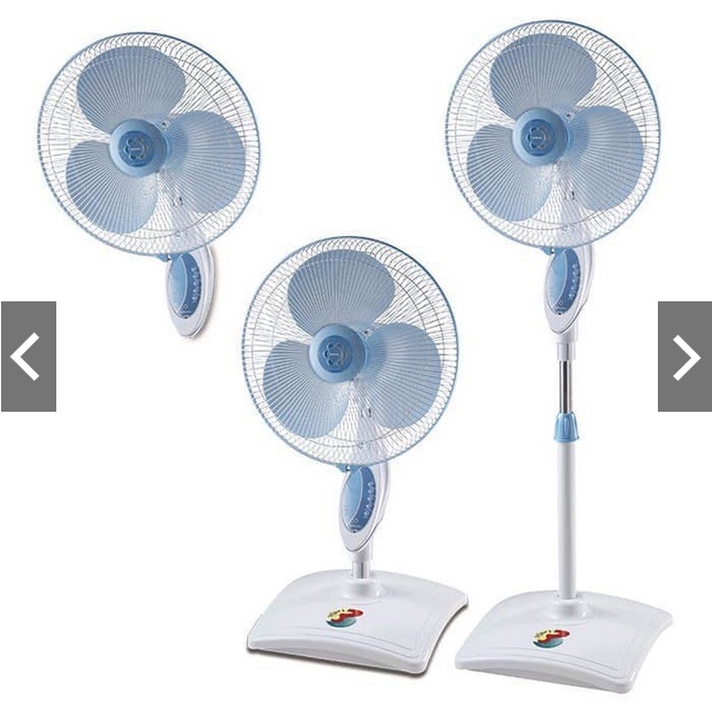 ALJ Kipas Angin 3 in 1 Miyako TJR101 Stand Wall Fan termurah