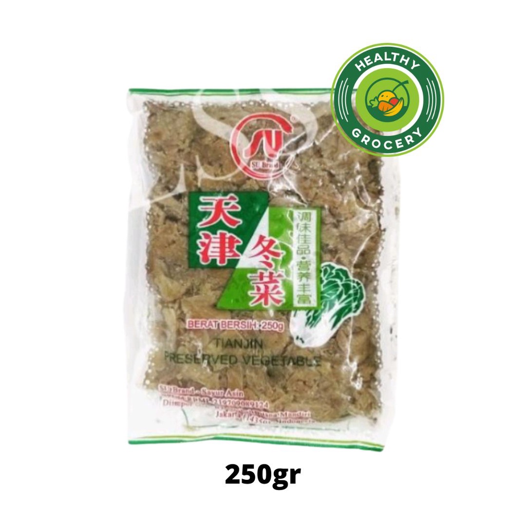 

Su brand Tianjin Preserved Vegetable 100gr / Sayur Asin / Dongcai / Tongcai