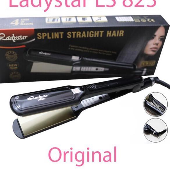 Special Price CATOKAN LADYSTAR LS - 823 Original , Supplier Ladystar , Catokan 2in1 , Catok rambut ,