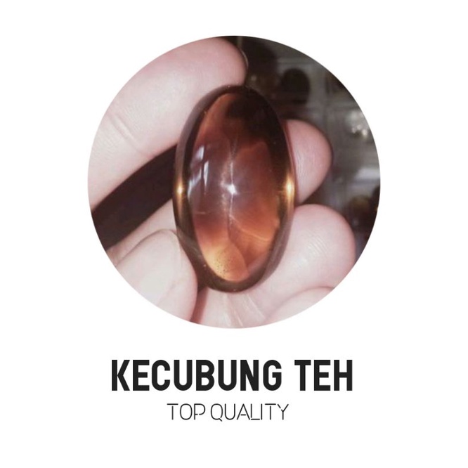 Batu Kecubung Smoky Kalimantan Top Jumbo