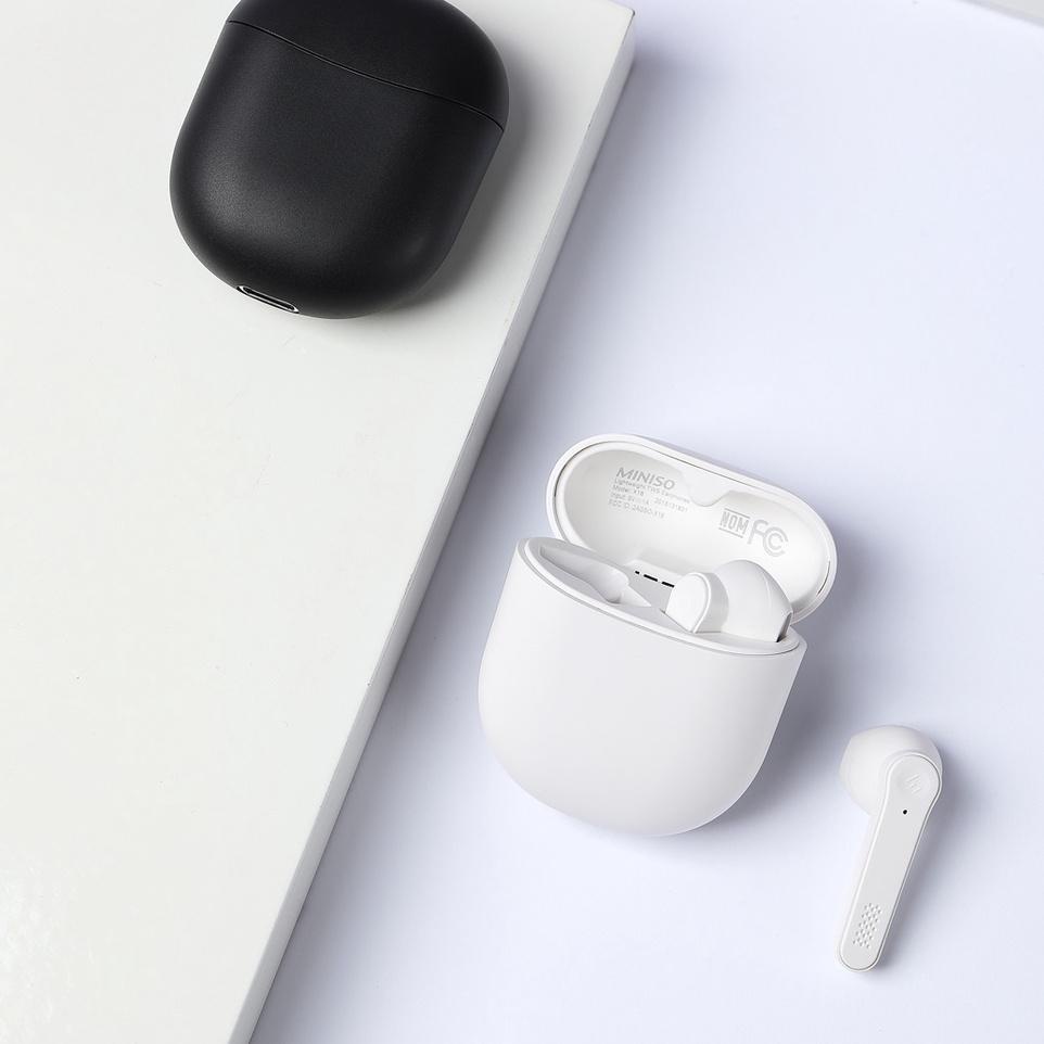 New Sale MINISO Bluetooth Earphone TWS Headset BT5.0 HD Wireless Nirkabel Earphone Bluetooth Headset