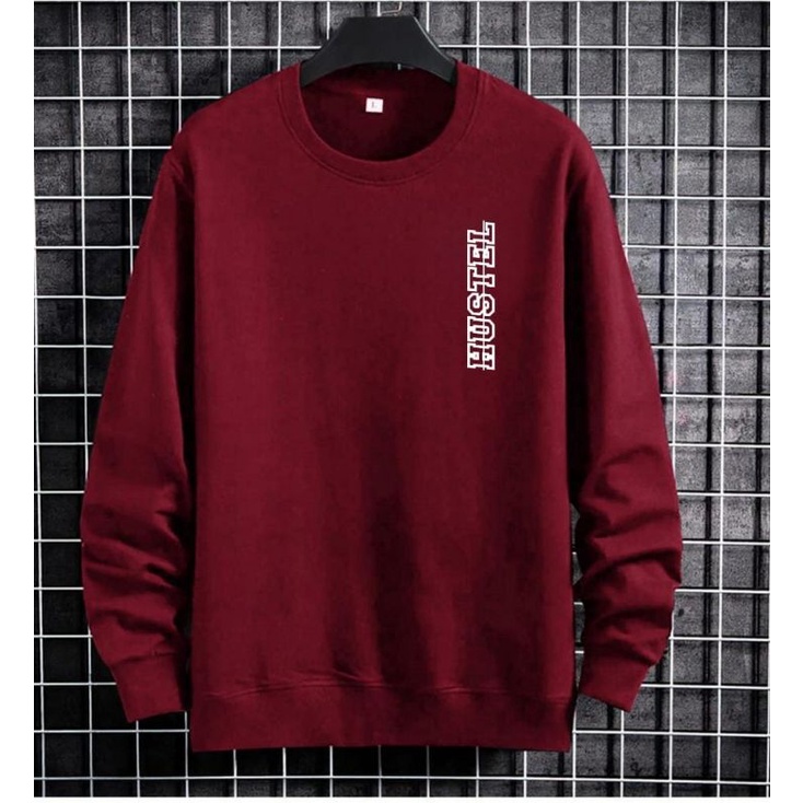 COD/DS/BAJU SWEATER HUSTEL (M-L-XL)