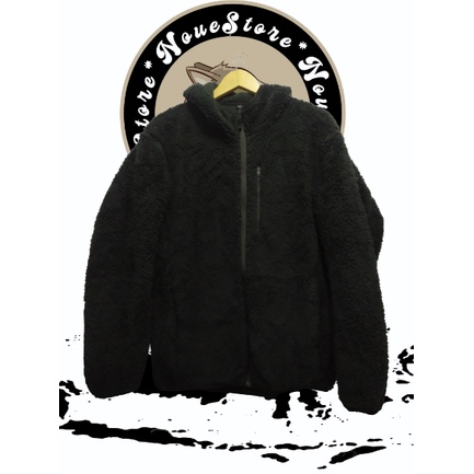 JAKET UNIQLO SHERPA SECOND  FLEECE UNIQLO  SHERPA UNIQLO  SECOND