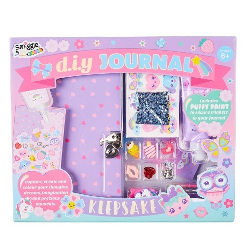 Jual Smiggle Diy Diary Journal Keepsake Shopee Indonesia