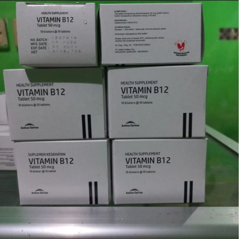 Jual vitamin b12 50mg kimia farma | Shopee Indonesia