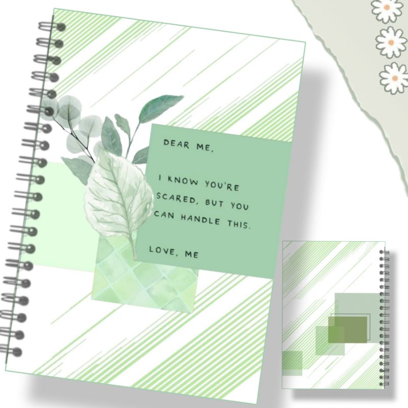 

NOTEBOOK Aesthetic Self Healing Quote NOTES BOOK JURNAL JOURNAL A6 BUKU CATATAN BUKU
