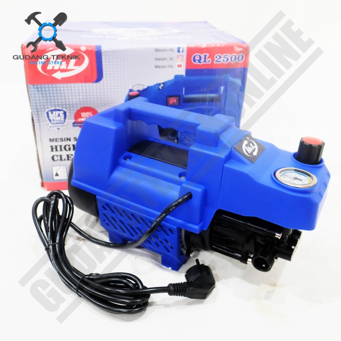 Mesin Jet Cleaner QL2500 HNL H&amp;L HL / Mesin Steam Cuci Mobil Motor QL 2500 High Pressure Jet QL-2500 HNL H&amp;L HL