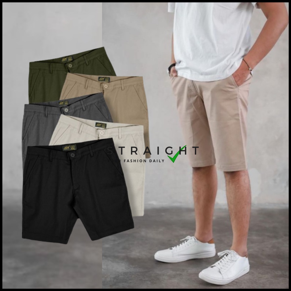Celana Pendek Pria Cowok Dewasa Chino celana pendek pria distro