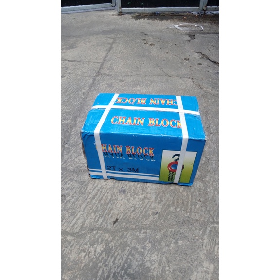 Takel 2 ton x 3 meter - Chain block 2 ton x 3 meter