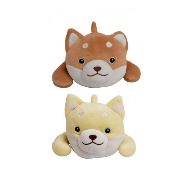 Boneka MINISO Shiba Inu Berbaring - Lying Shiba Series Plush Toy
