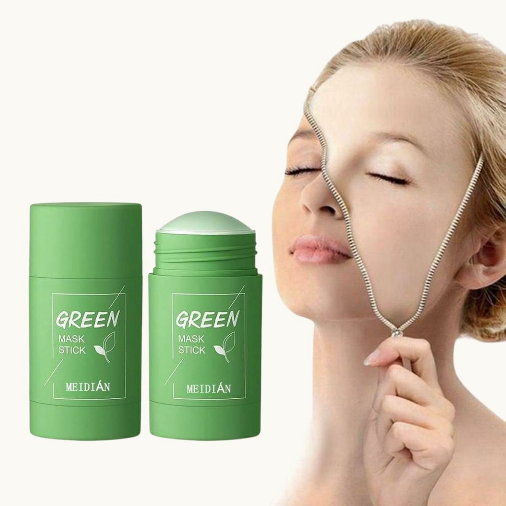 MEIDIAN Green Mask Stick / Masker Stick Green Tea MEIDIAN / Masker Wajah Green Tea