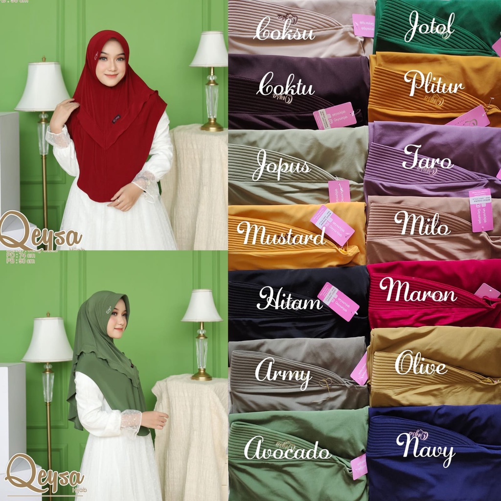 Ori Qeysa Hijab Instan Premium Syakira