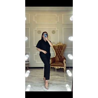piyama wanita dewasa//setelan piyama polos wanita//set polos piyama wanita