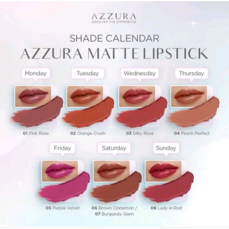 Azzura matte lipstik