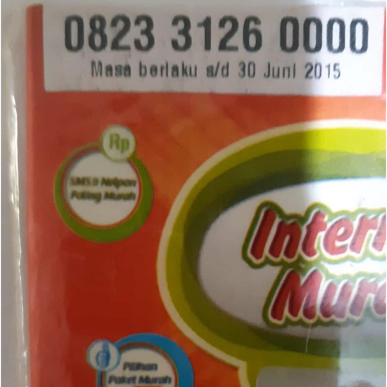 nomor cantik telkomsel kartu as 3126 0000