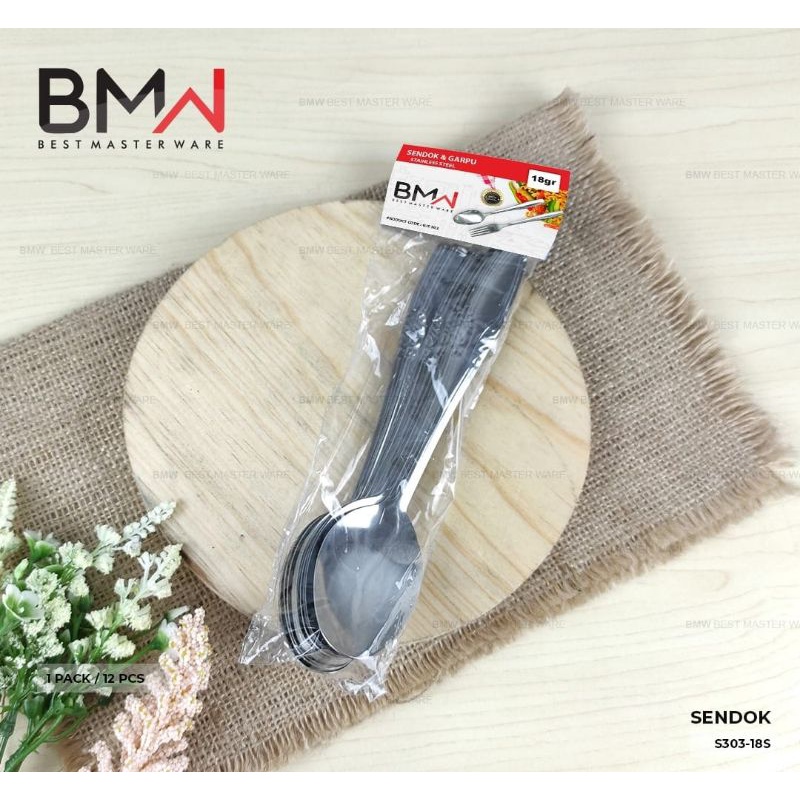 Sendok Alat Makan 3 Pcs Stainless Steel