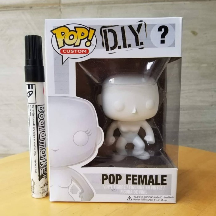 mainan action figure Pop female D.I.Y funko pop Pop custom vinyl figur