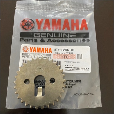 Gigi Sentrik Gear Timing Teming Yamaha Jupiter Z Vega R New 5TP 5TN Variasi Gir Set