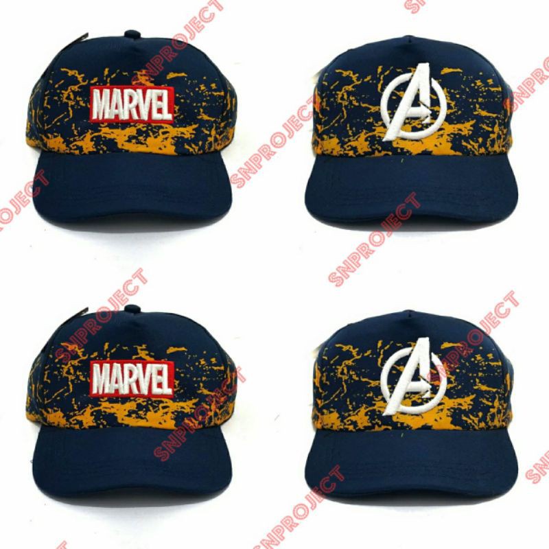 topi Kupluk rajut anak Bayi Imut lucu Karakter avenger marvel Laki Perempuan Usia sampe 8Tahun offic