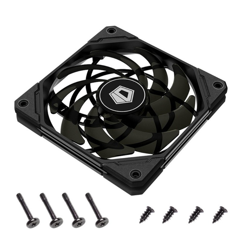 Bt 12015XT 120mm PWM PC Case Fan Ultra Slim Tenang Komputer CPU Air Cooler Fan 1.92W 7V 12015XT Radiator Cooling Fan