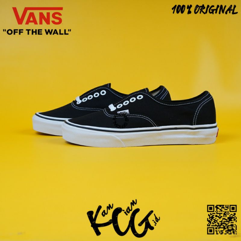 Vans Authentic Classic Black White Original 100% Bnib