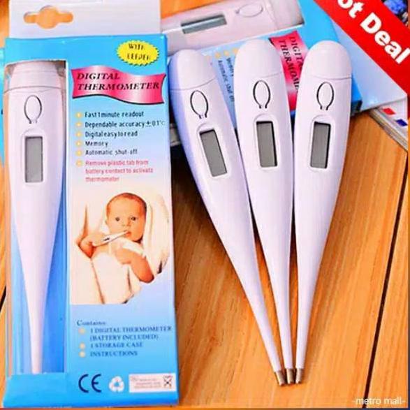 ㊰ ⭐ BRILI ⭐ Thermometer badan digital termometer badan digital ,.,