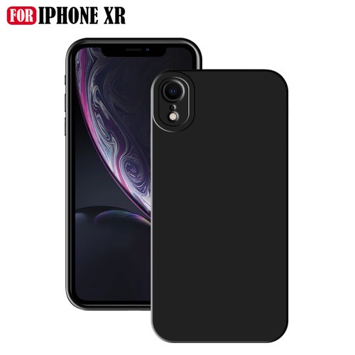 Iphone XR Casing Lentur dengan Pelindung Kamera