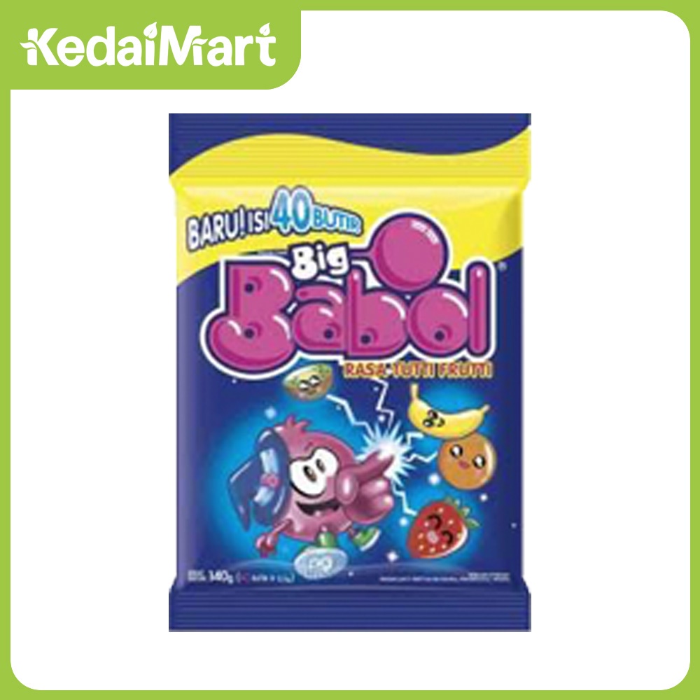 

Big Babol Candy Bubble Gum Tutti Frutti 140 Gram