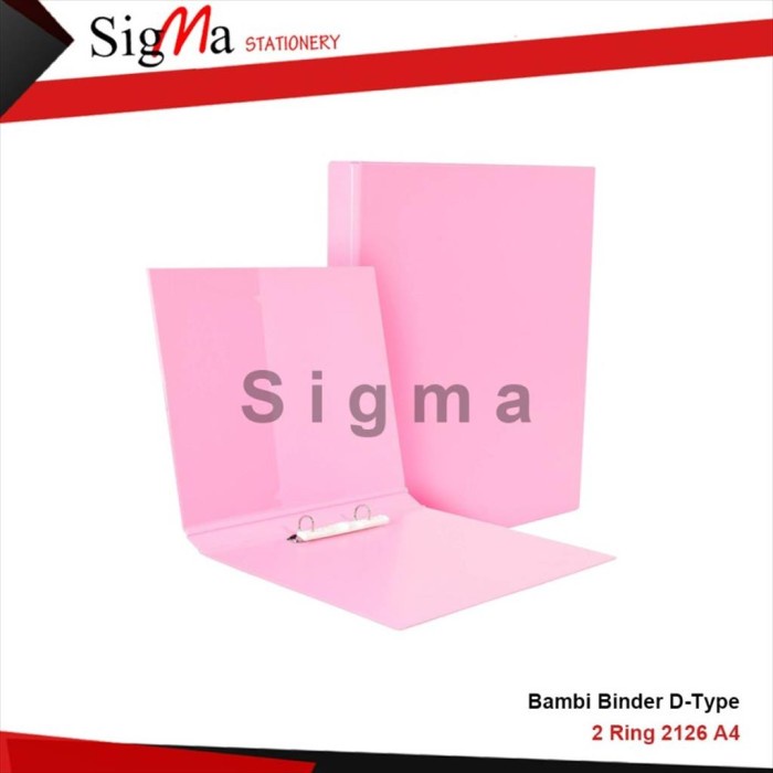 

BAMBI D-TYPE 2 RING BINDER A4 - 2126