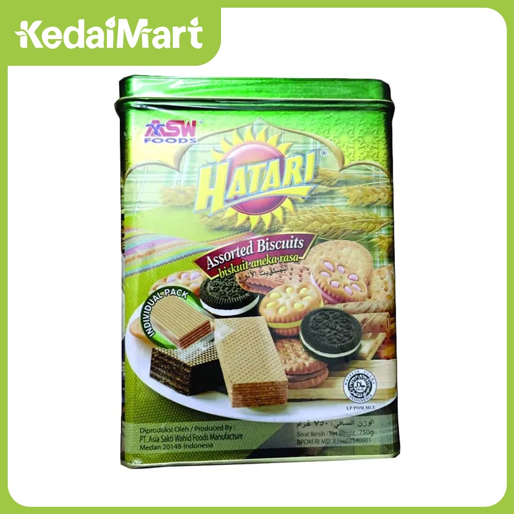 

Hatari Assorted Biscuit Segi 750 Gram