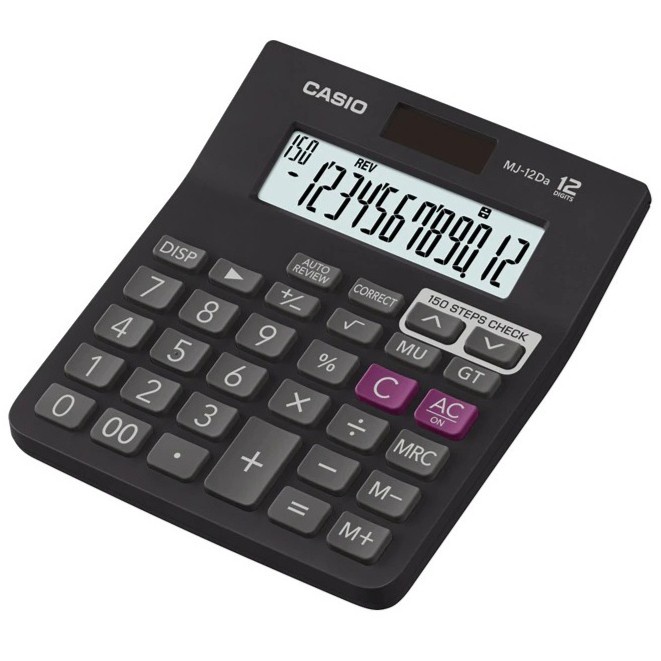 

CASIO MJ 12DA KALKULATOR 12 DIGITS #ORIGINAL
