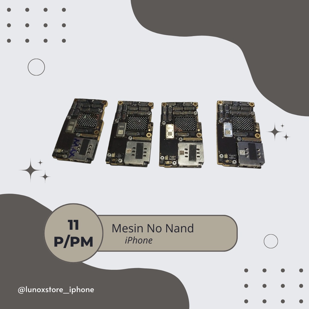 Mesin No Nand iPhone 11Pro / 11Pro Max