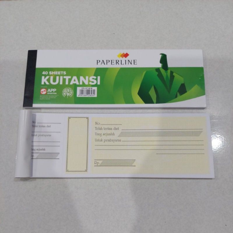 

Buku Kwitansi Kecil Paperline ( 1pak/10buku ) RB9