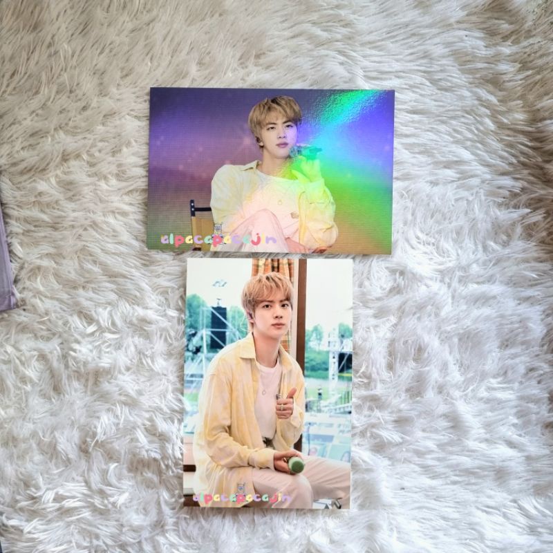 OFFICIAL POSTCARD JIN SEOKJIN BTS DVD BR SOWOOZOO