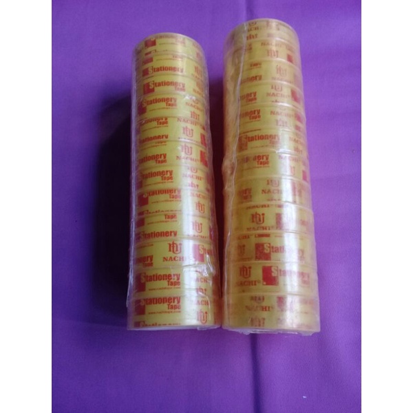 

SELOTIP ATAU SOLASI NACHI STATIONERY TAPE MURAH TEBEL KUAT BENING