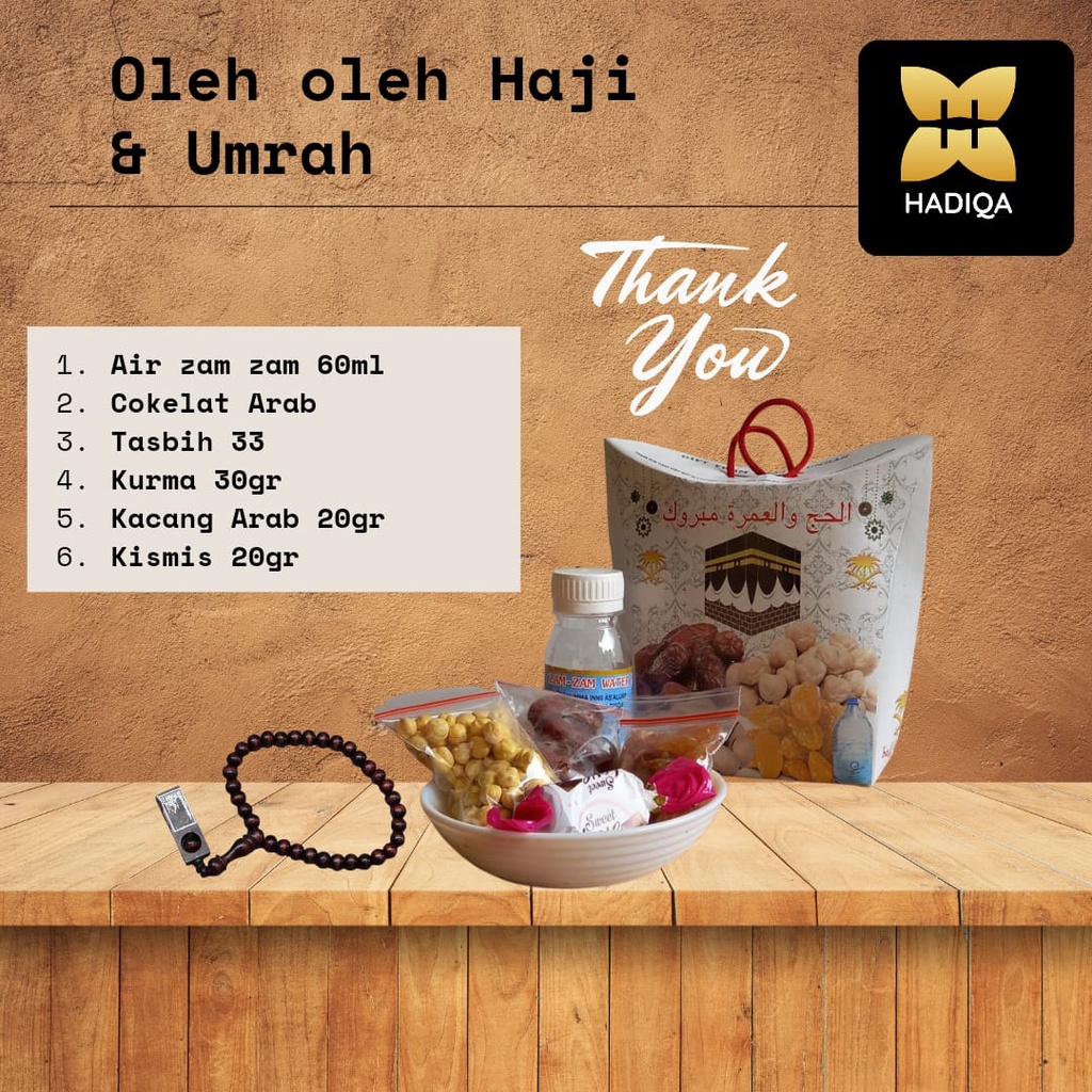 

Oleh-Oleh Umroh dan Haji Terlengkap