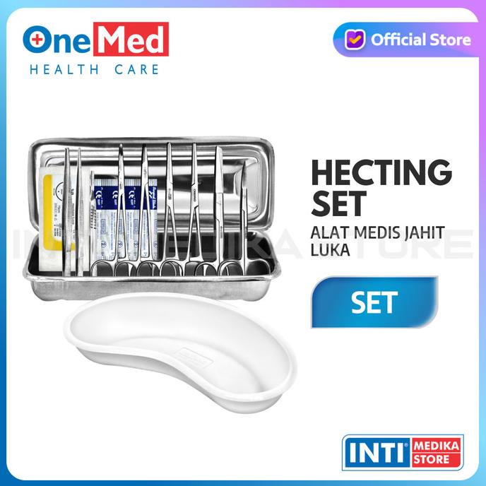 ONEMED - Hecting Set | Alat Bedah Rawat Luka