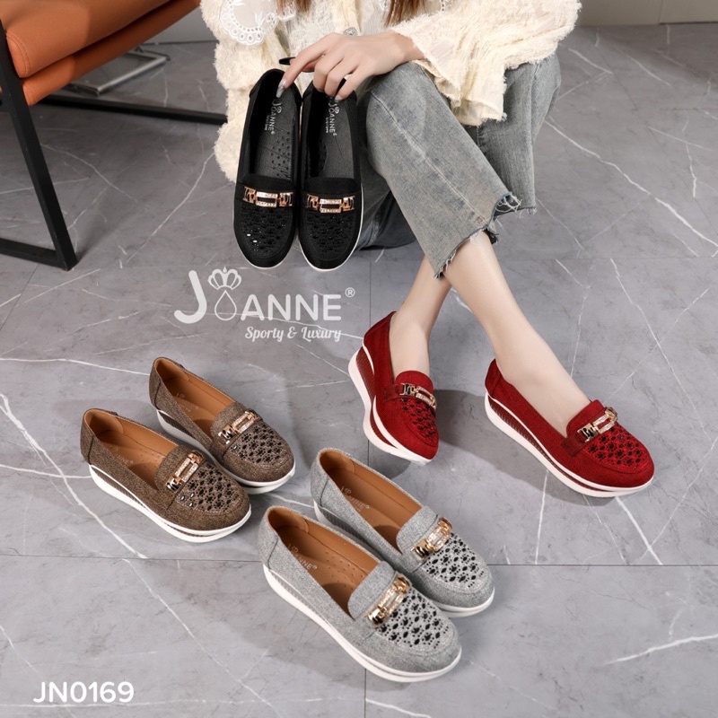 [ORIGINAL] JOANNE Wedges Shoes Sepatu Wanita #JN0169