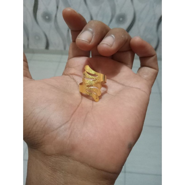 CINCIN LAPIS EMAS 999