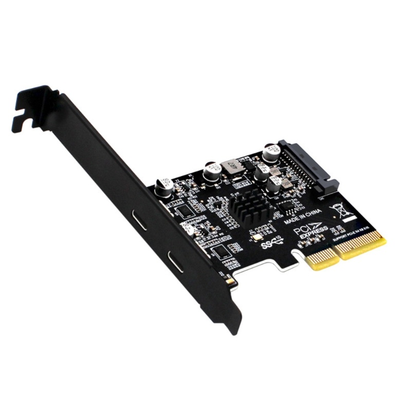 Zzz Super Speed PCI-E 3.0 Ke USB 3.1 2port Kartu Ekspansi PCI-Express 15Pin